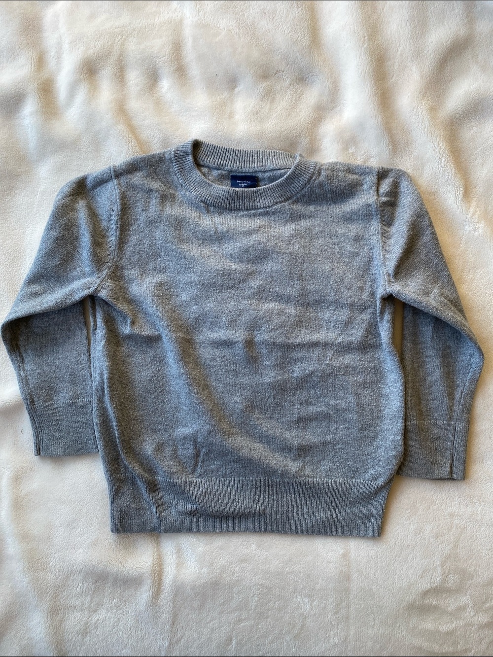 GAP Toddler Heather Gray Crewneck Sweater